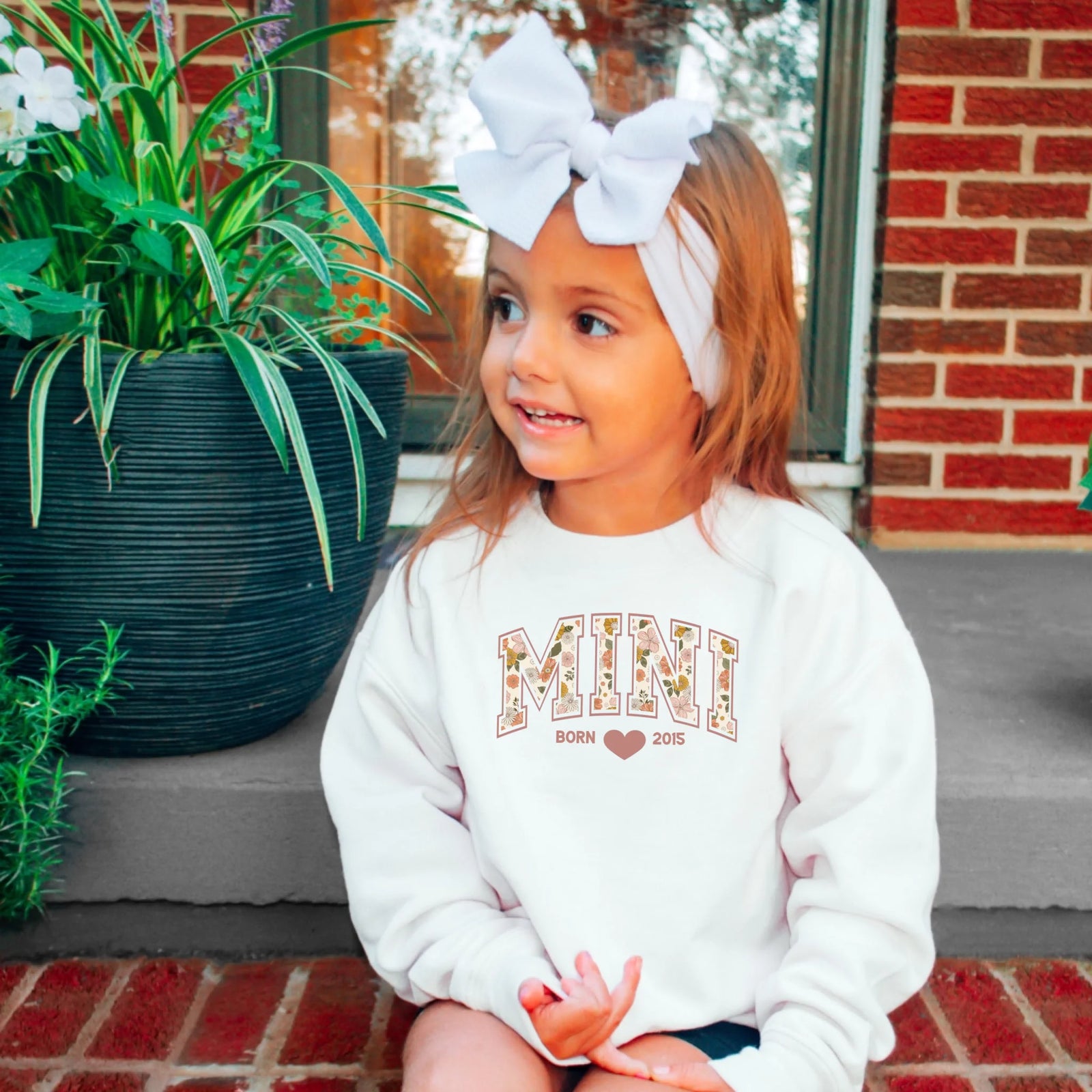mamagibt Sweatshirt Kinder Mama und Ich Herbst Sweatshirt Kinder Mama und Ich Herbst Arctic White
