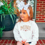 mamagibt Sweatshirt Kinder Mama und Ich Herbst Sweatshirt Kinder Mama und Ich Herbst Arctic White