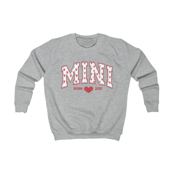Sweatshirt Kinder Mama und Ich Herzchen