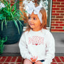 mamagibt Sweatshirt Kinder Mama und Ich Herzchen Sweatshirt Kinder Mama und Ich Herzchen Arctic White