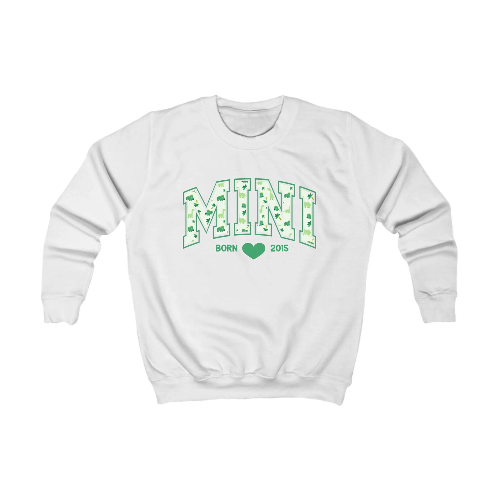 mamagibt Sweatshirt Kinder Mama und Ich Dinosaurier