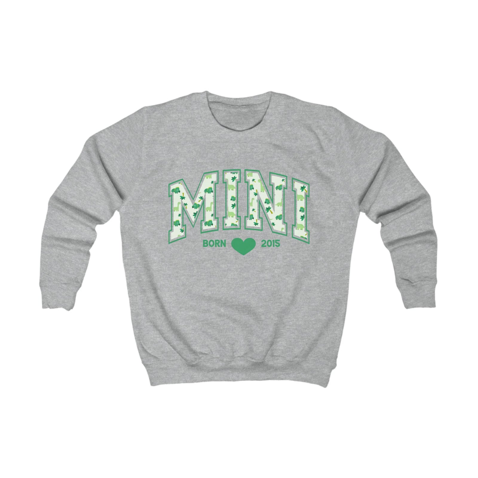 mamagibt Sweatshirt Kinder Mama und Ich Dinosaurier