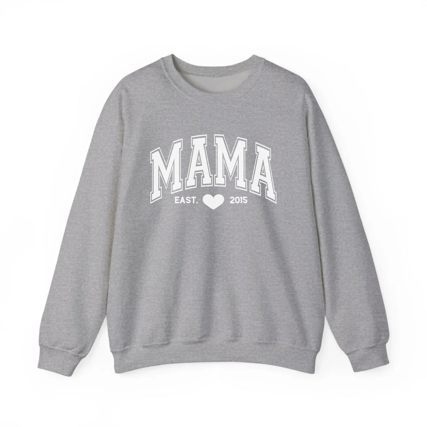 mamagibt Sweatshirt Mama und Mini Weiß