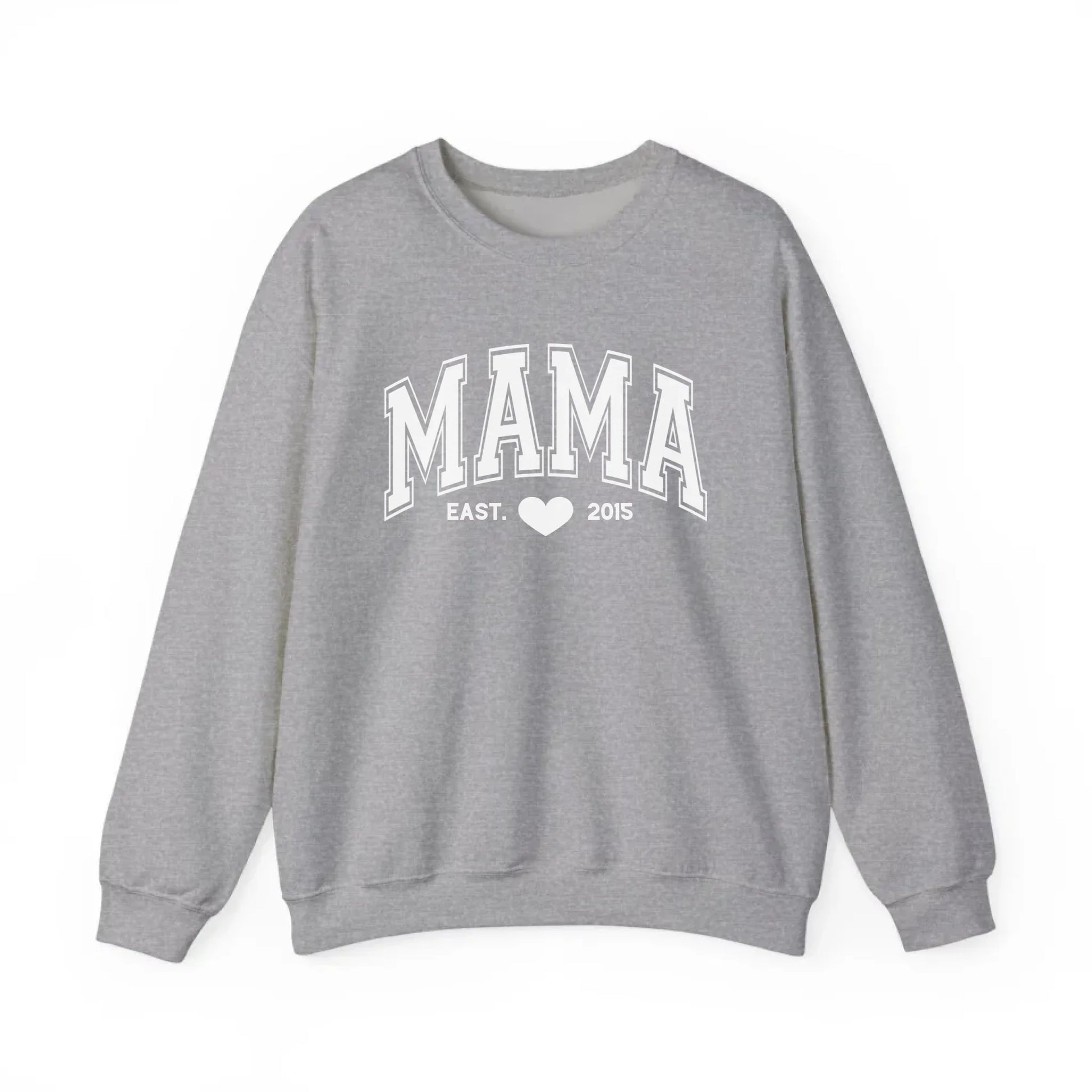 mamagibt Sweatshirt Mama und Mini Weiß