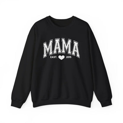 mamagibt Sweatshirt Mama und Mini Weiß
