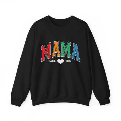 mamagibt Sweatshirt Mama und Mini Bunt