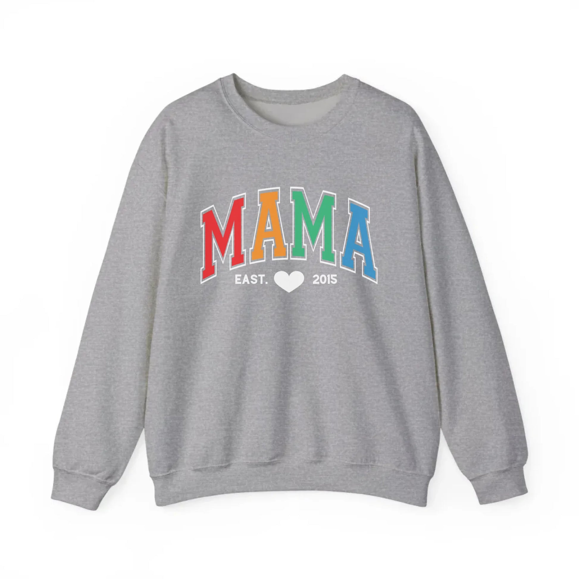 mamagibt Sweatshirt Mama und Mini Bunt Sweatshirt Mama und Mini Bunt Black