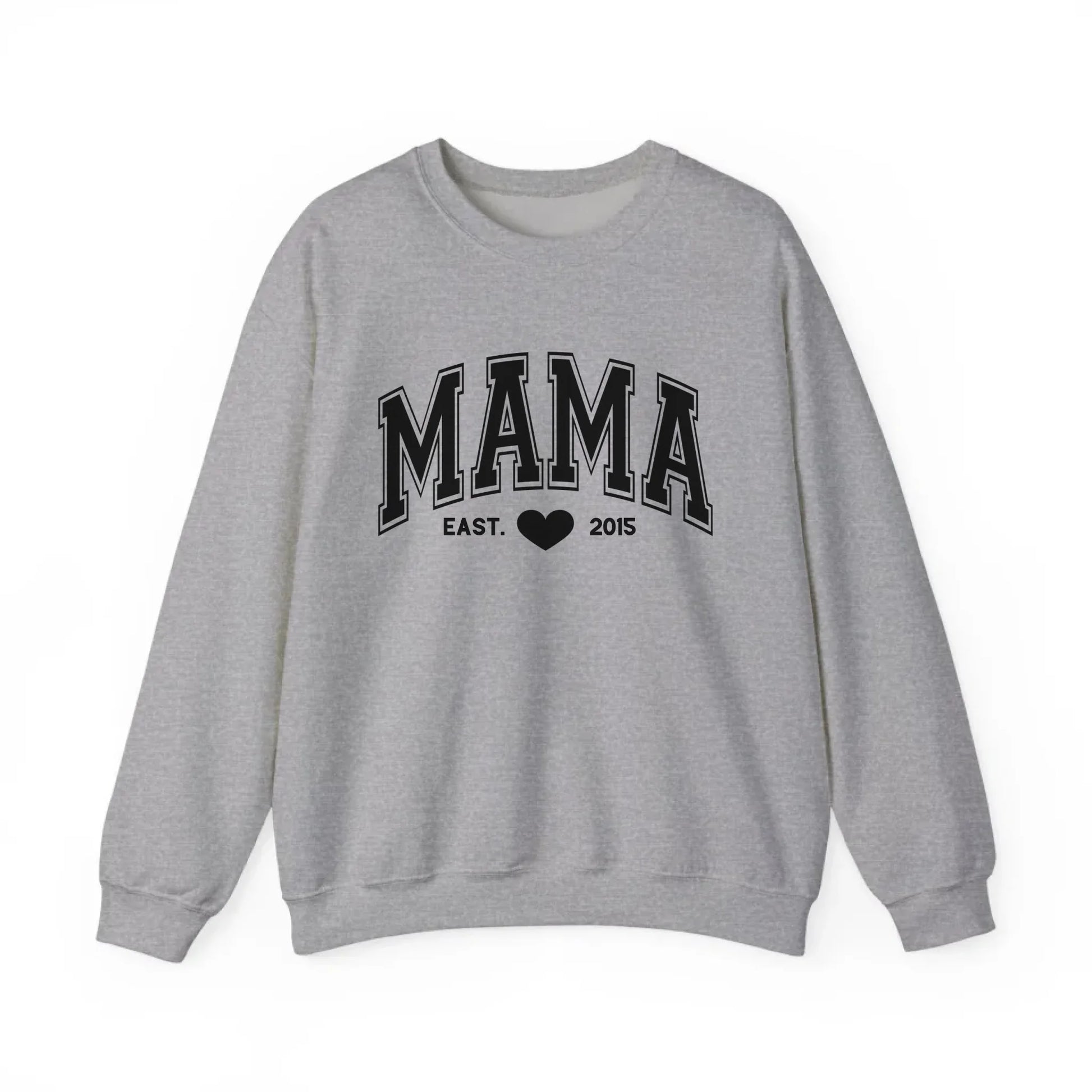 mamagibt Sweatshirt Mama und Mini Schwarz