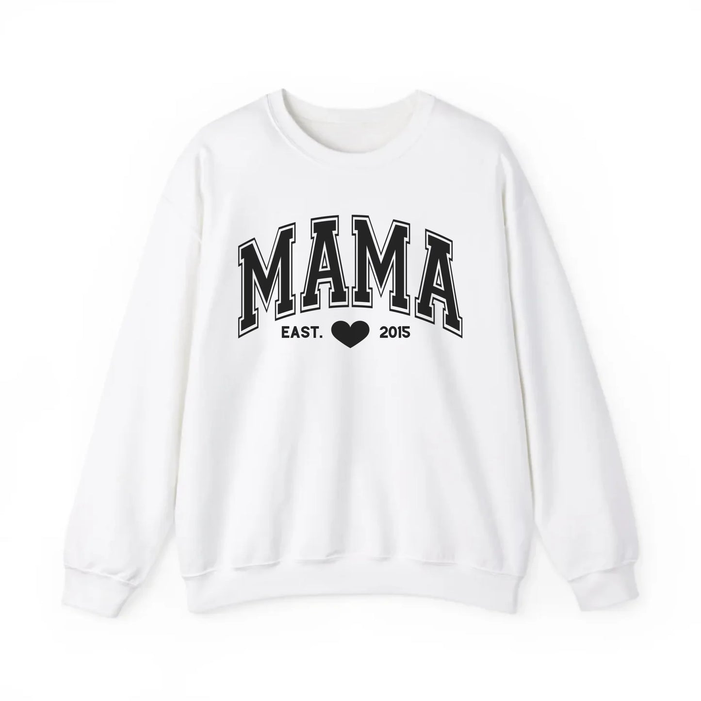 mamagibt Sweatshirt Mama und Mini Schwarz