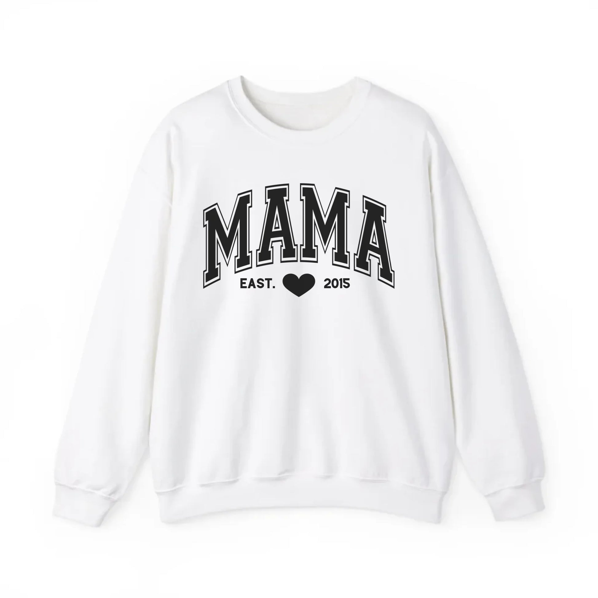 mamagibt Sweatshirt Mama und Mini Schwarz