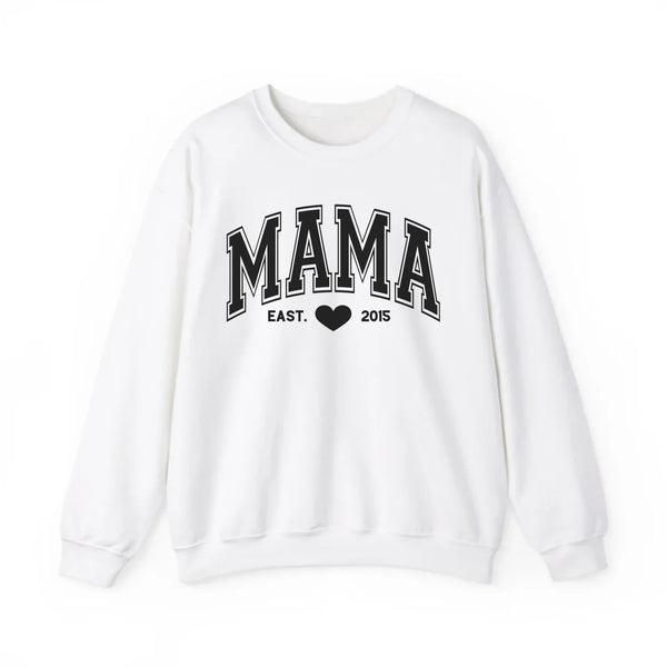 Sweatshirt Mama und Mini Schwarz