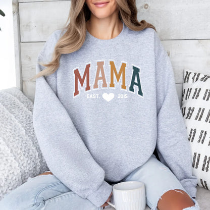 mamagibt Sweatshirt Mama und Mini Montana Shades Sweatshirt Mama und Mini Montana Shades Sport Grey