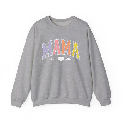 mamagibt Sweatshirt Mama und Mini Pastell
