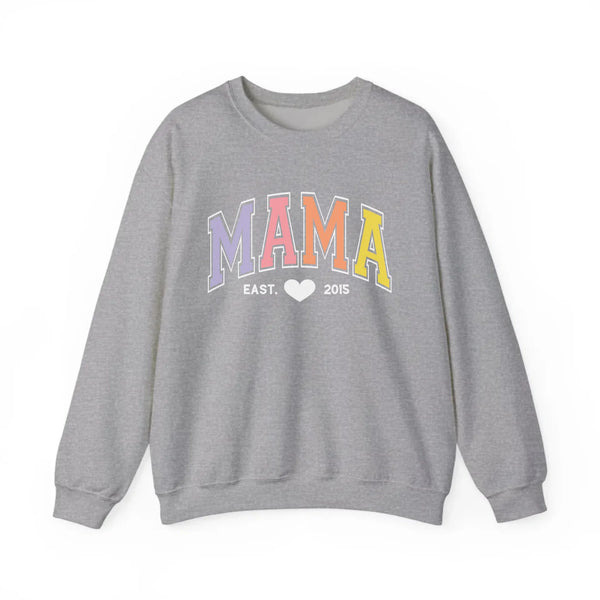 Sweatshirt Mama und Mini Pastell