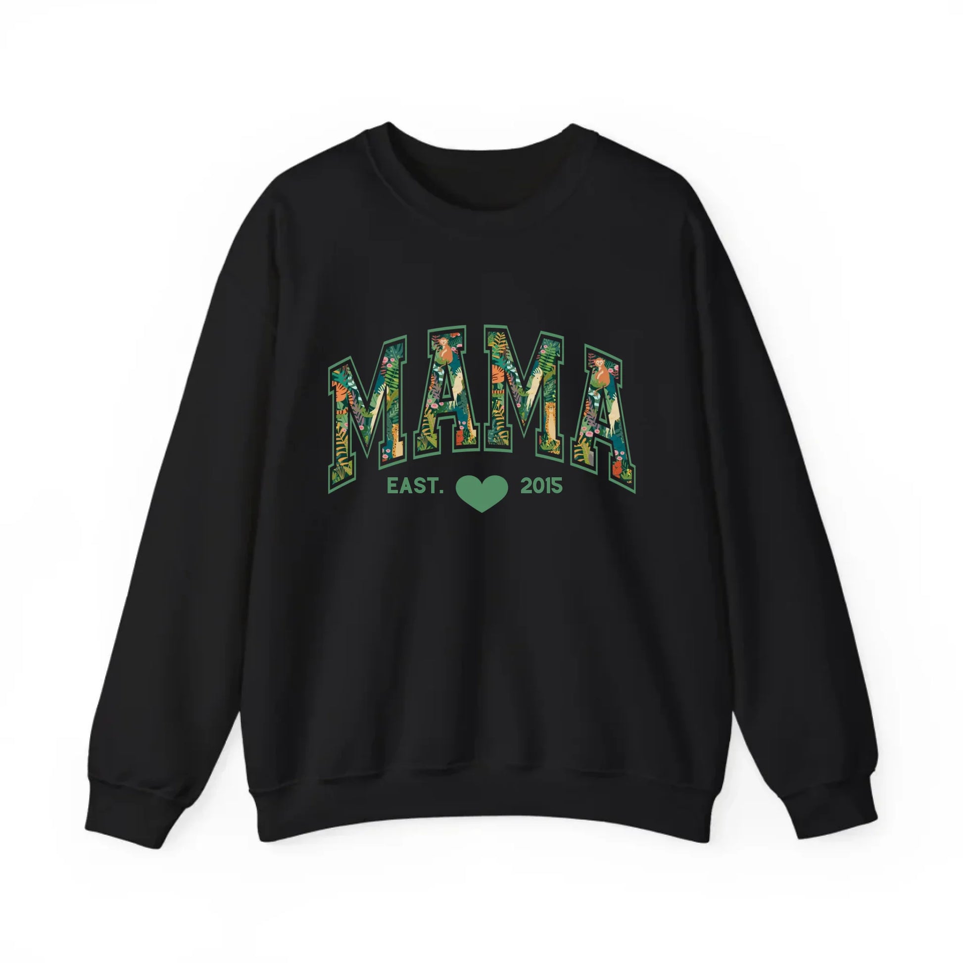 mamagibt Sweatshirt Mama und Mini Dschungel