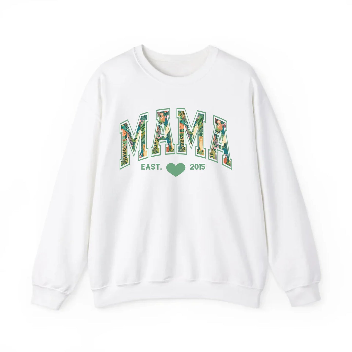 mamagibt Sweatshirt Mama und Mini Dschungel