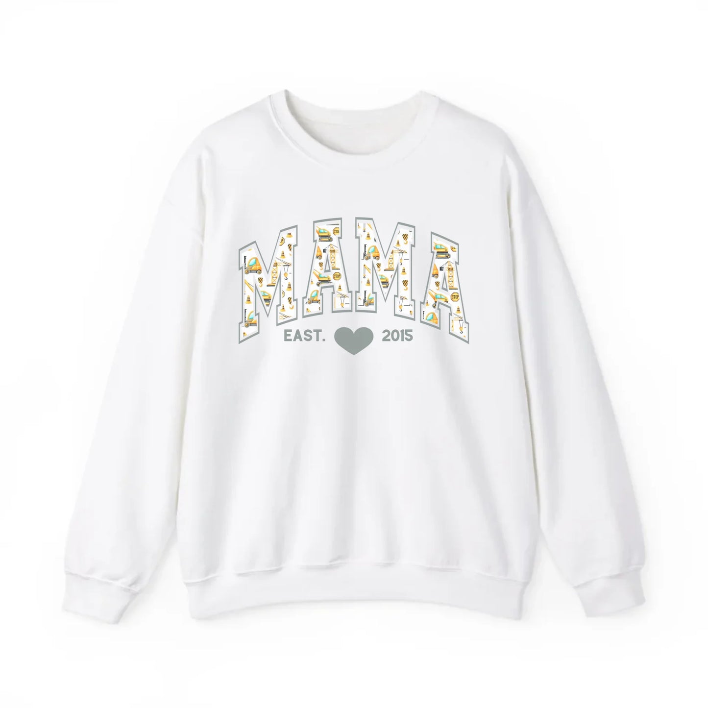 mamagibt Sweatshirt Mama und Mini Bagger