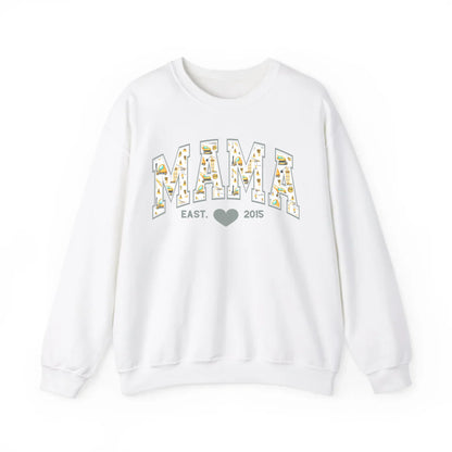 mamagibt Sweatshirt Mama und Mini Bagger