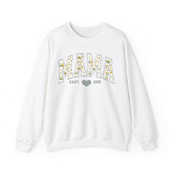 Sweatshirt Mama und Mini Bagger