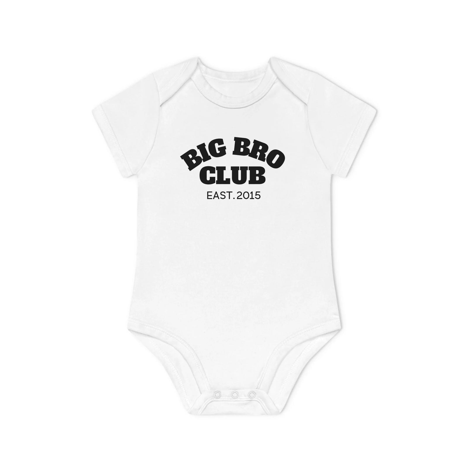 mamagibt Kurzarm Body big bro Club Kurzarm Body big bro Club White