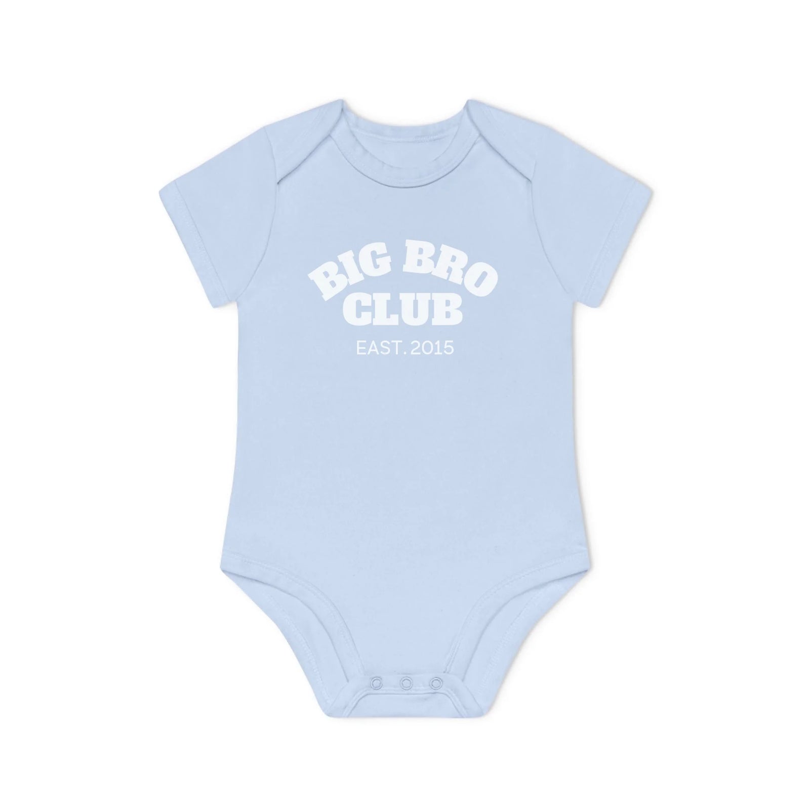 mamagibt Kurzarm Body big bro Club Kurzarm Body big bro Club Dusty Blue