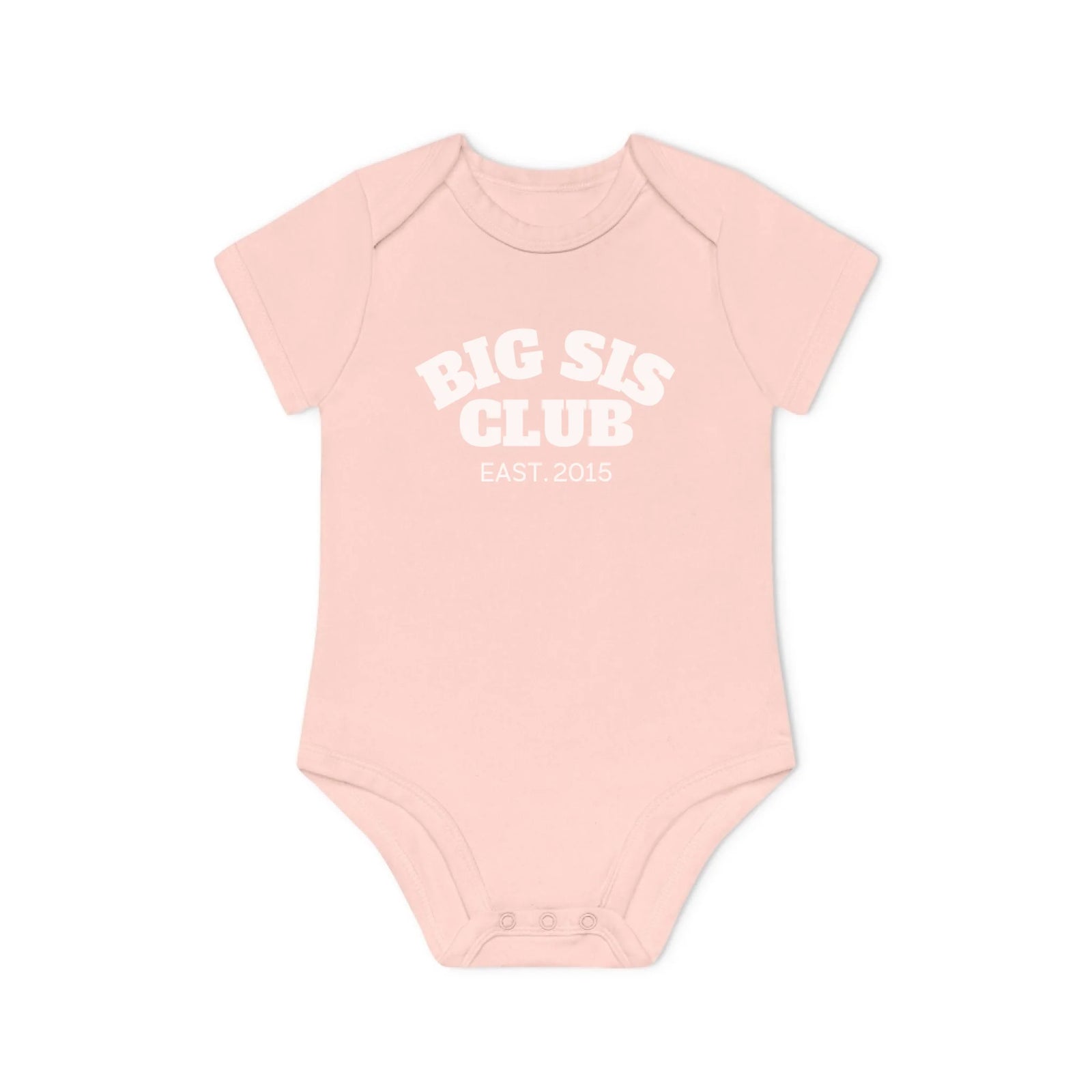 mamagibt Kurzarm Body big sis Club Kurzarm Body big sis Club Powder Pink