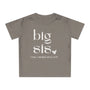 mamagibt T-Shirt Baby big sis Herz T-Shirt Baby big sis Herz Heather Grey Melange