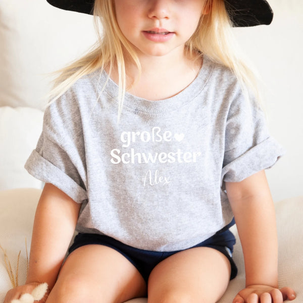 T-Shirt Baby große Schwester