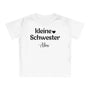 mamagibt T-Shirt Baby kleine Schwester T-Shirt Baby kleine Schwester White