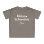 mamagibt T-Shirt Baby kleine Schwester T-Shirt Baby kleine Schwester Heather Grey Melange