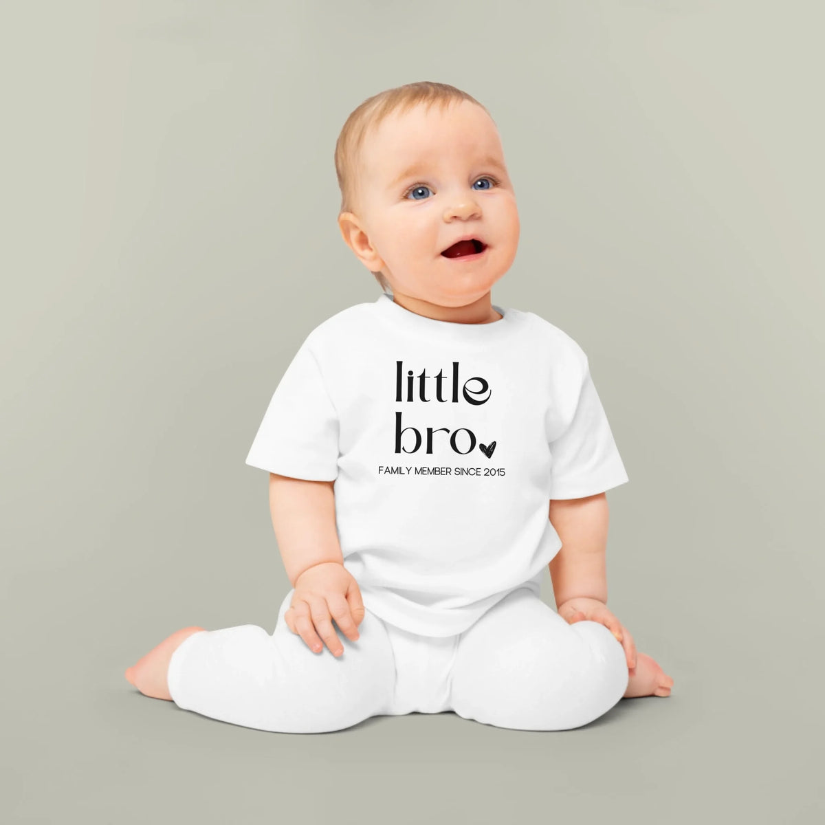mamagibt Baby T-Shirt lil bro