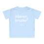 mamagibt Baby T-Shirt kleiner Bruder Baby T-Shirt kleiner Bruder Dusty Blue