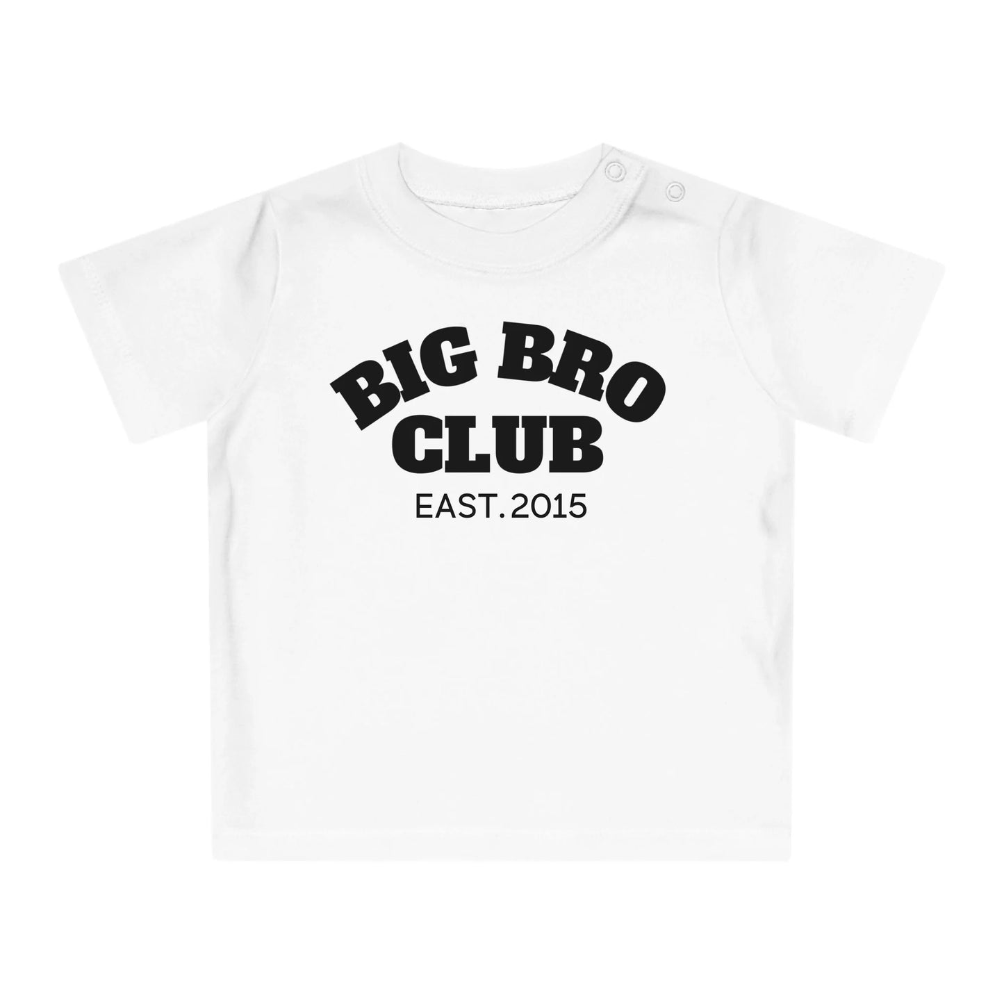 mamagibt Baby T-Shirt big bro Club Baby T-Shirt big bro Club White
