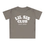 mamagibt T-Shirt Baby lil sis Club T-Shirt Baby lil sis Club Heather Grey Melange