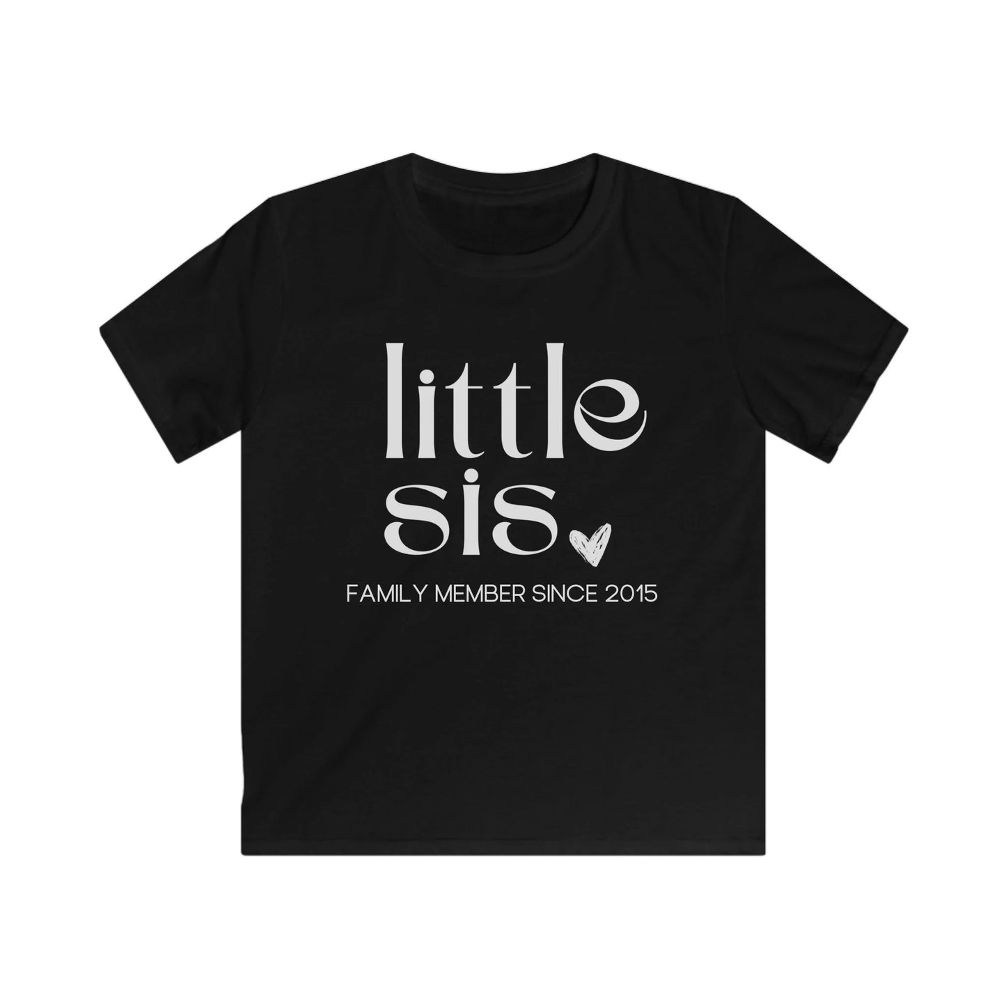 mamagibt Kinder T-Shirt lil sis Kinder T-Shirt lil sis Black