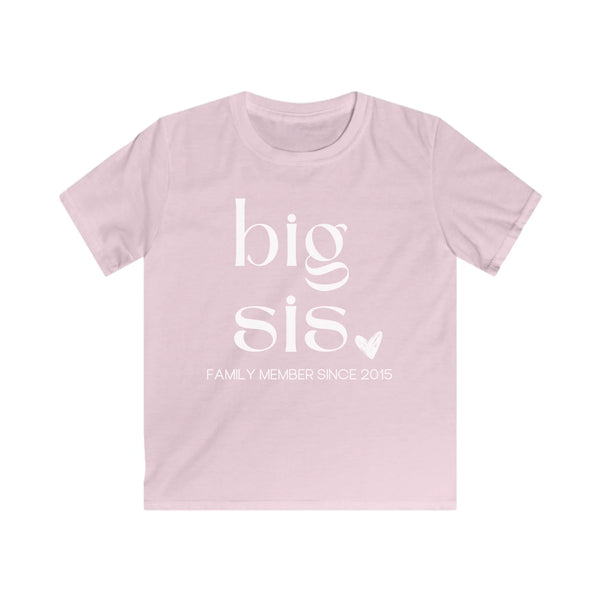 Kinder T-Shirt big sis