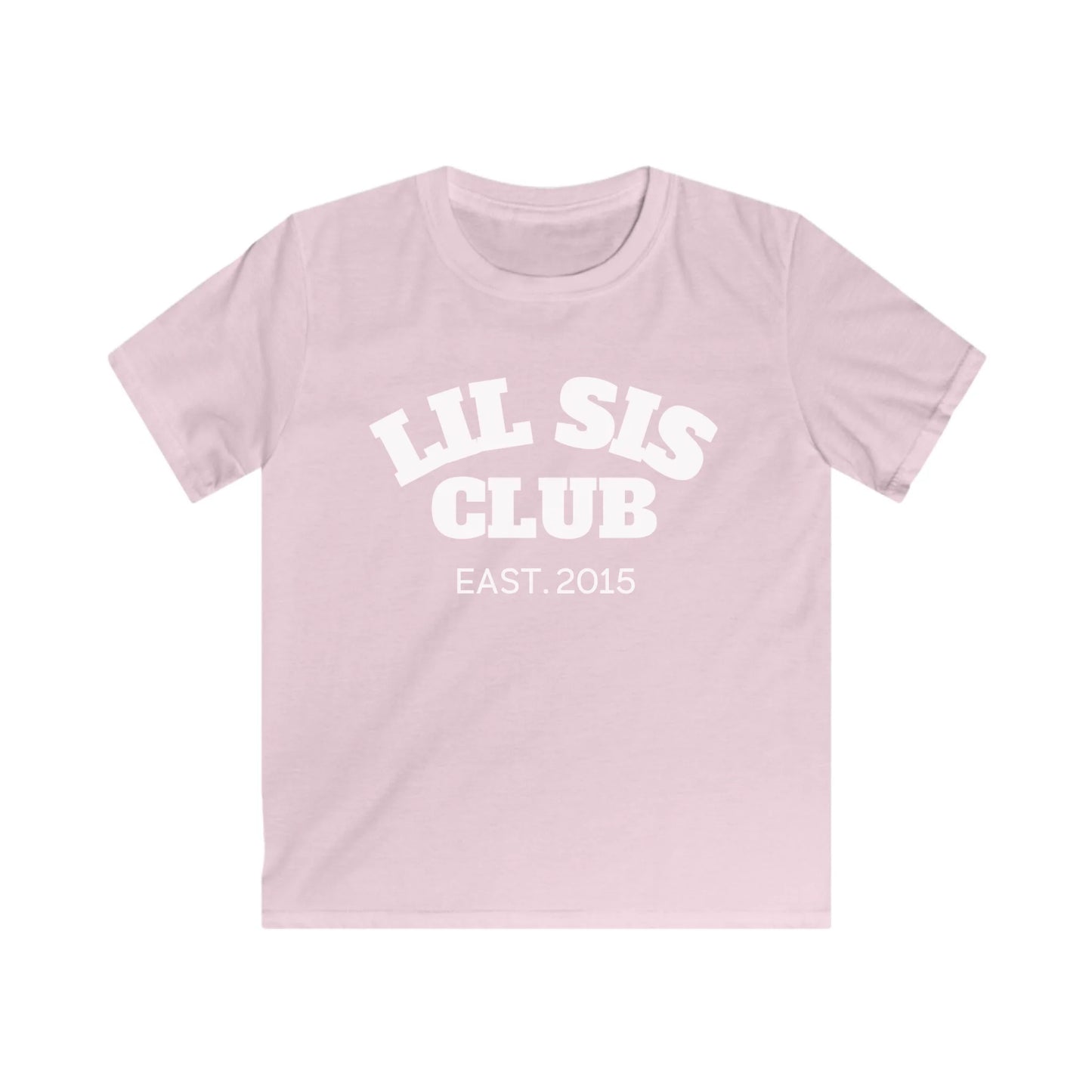mamagibt Kinder T-Shirt lils sis club Kinder T-Shirt lils sis club Light Pink
