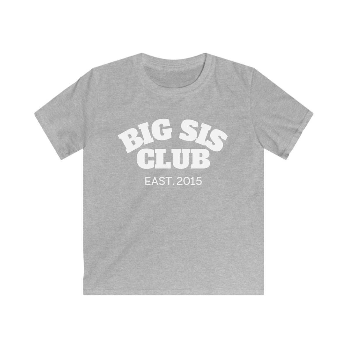 mamagibt Kinder T-Shirt big sis club Kinder T-Shirt big sis club Sport Grey