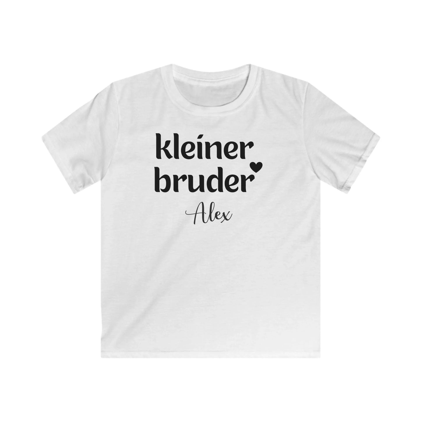 mamagibt Kinder T-Shirt kleiner Bruder Kinder T-Shirt kleiner Bruder White