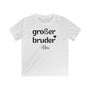 Printify Kinder T-Shirt großer Bruder Kinder T-Shirt großer Bruder White