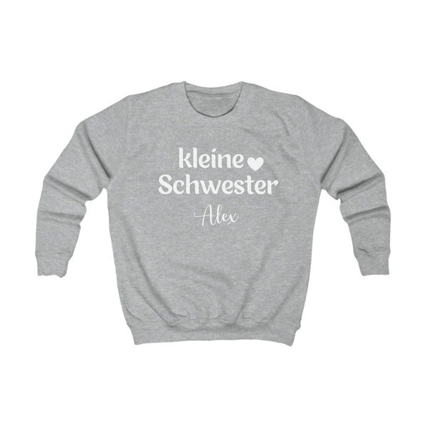 Kinder Sweatshirt kleine Schwester
