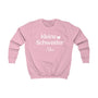 mamagibt Kinder Sweatshirt kleine Schwester Kinder Sweatshirt kleine Schwester Baby Pink