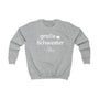 mamagibt Kinder Sweatshirt große Schwester Kinder Sweatshirt große Schwester Heather Grey