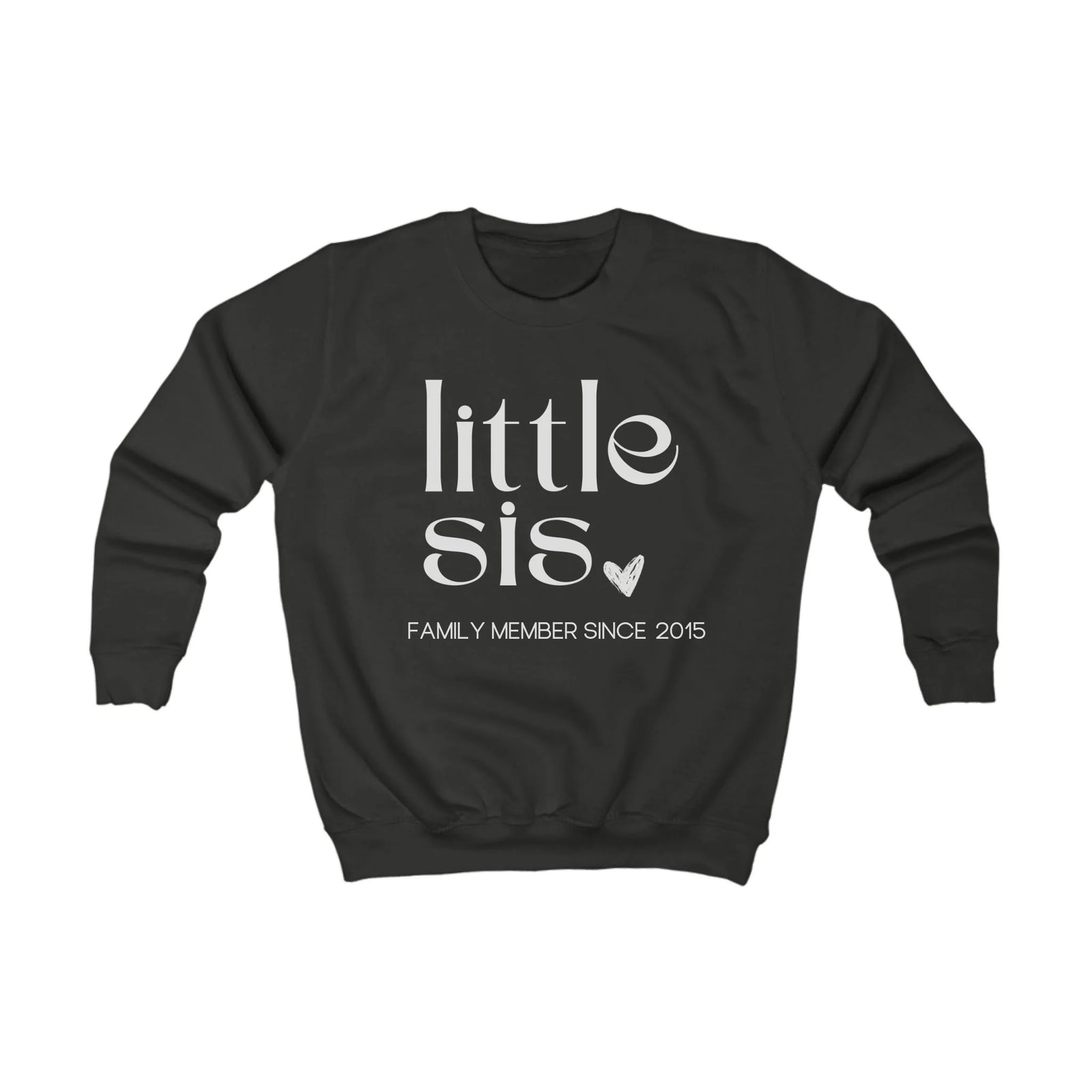 Printify Kinder Sweatshirt lil sis