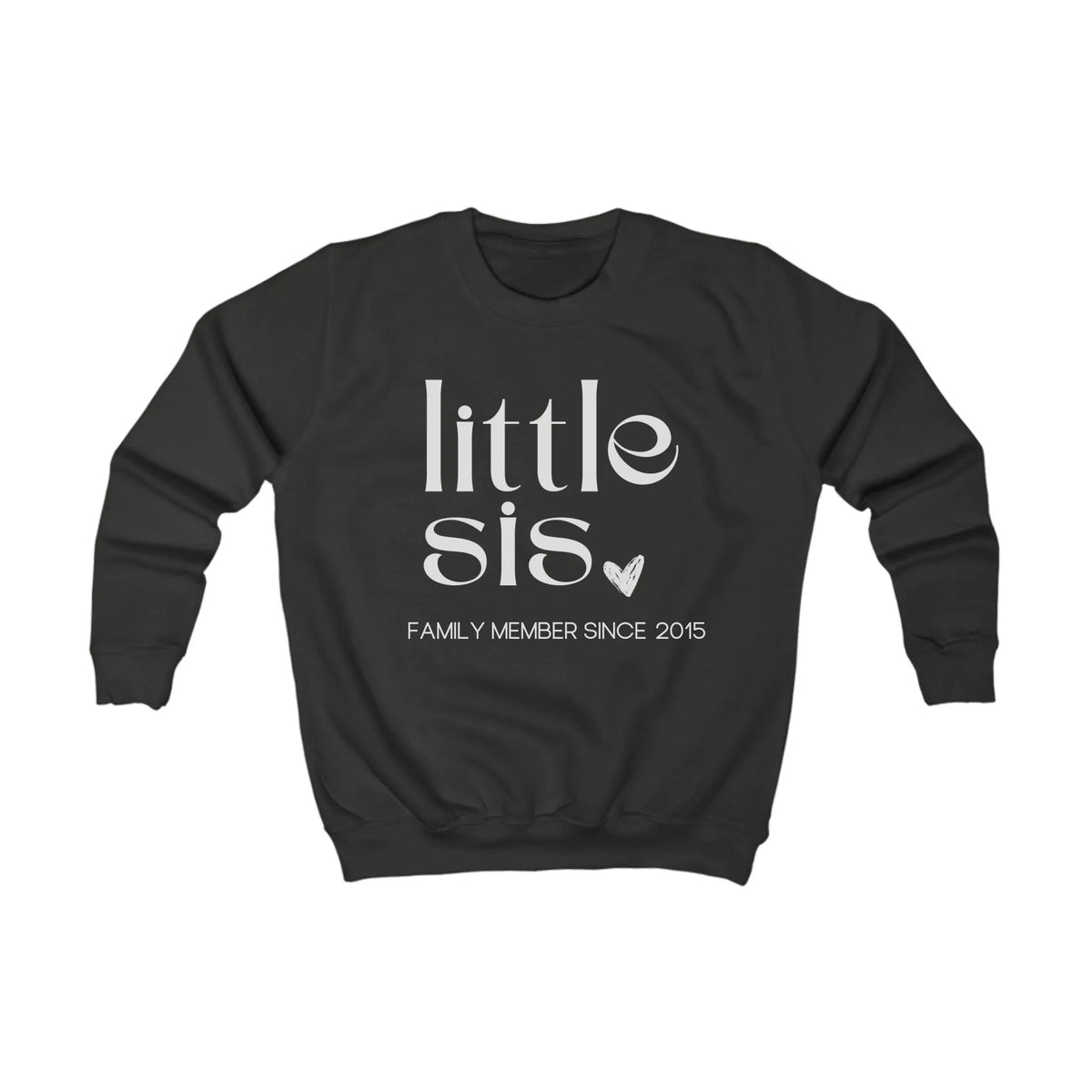 Printify Kinder Sweatshirt lil sis