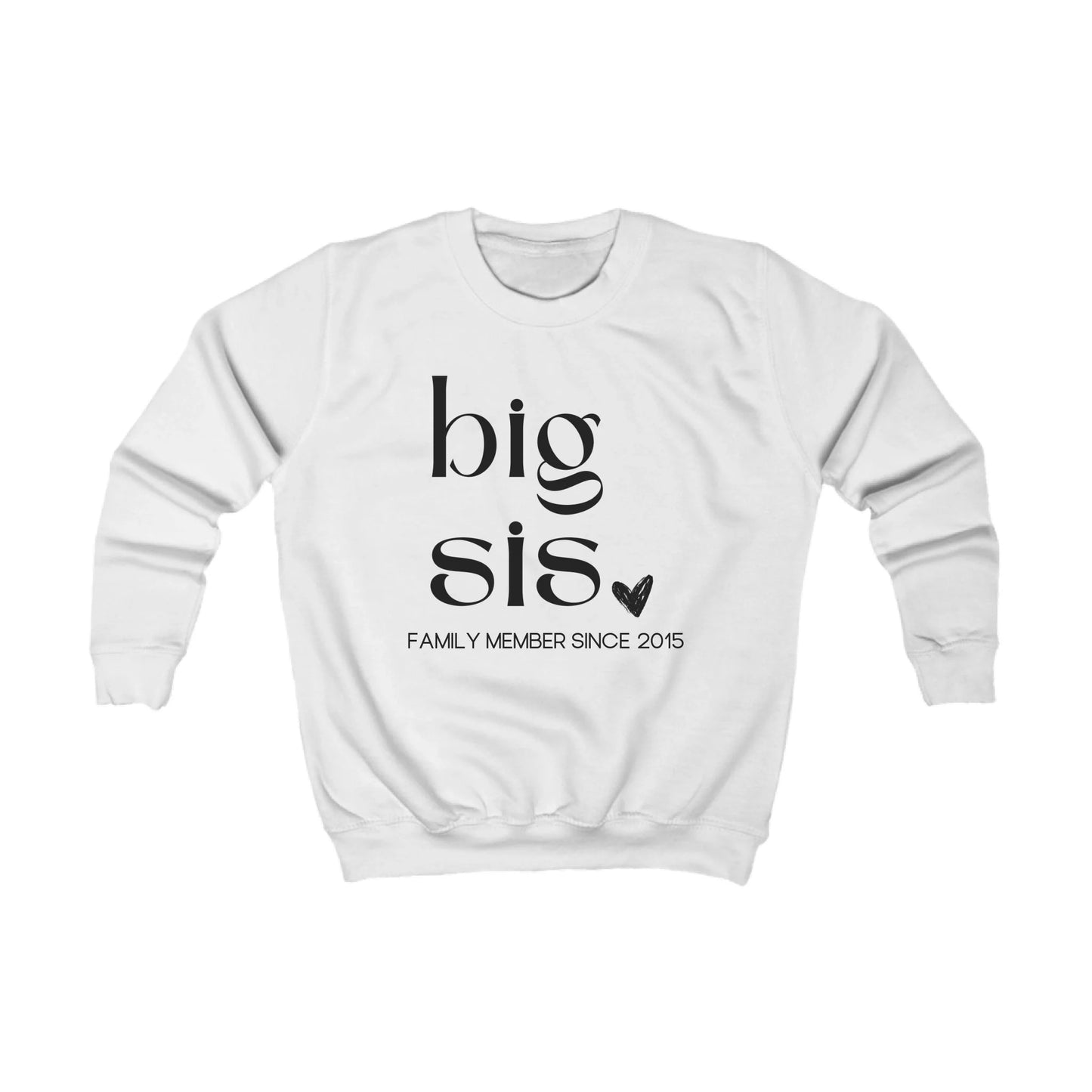 mamagibt Kinder Sweatshirt big sis