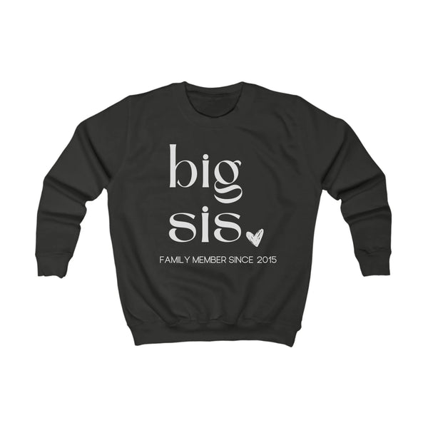 Kinder Sweatshirt big sis