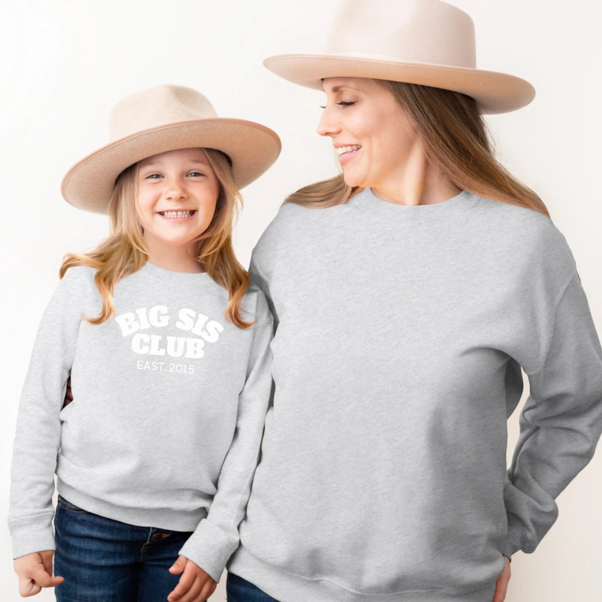 mamagibt Kinder Sweatshirt big sis club