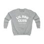 mamagibt Kinder Sweatshirt lil bro Club Kinder Sweatshirt lil bro Club Heather Grey