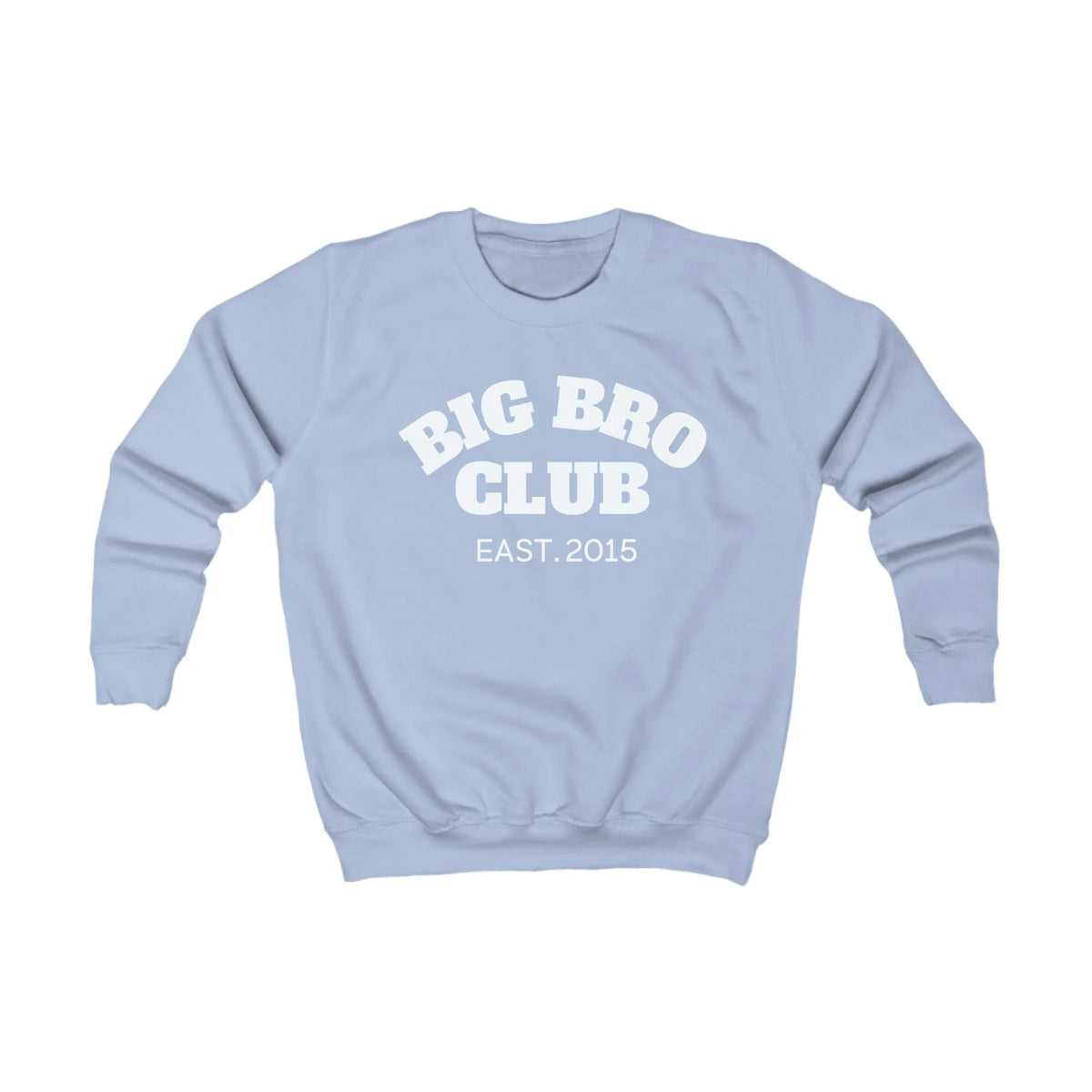 mamagibt Kinder Sweatshirt big bro Club Kinder Sweatshirt big bro Club Sky Blue